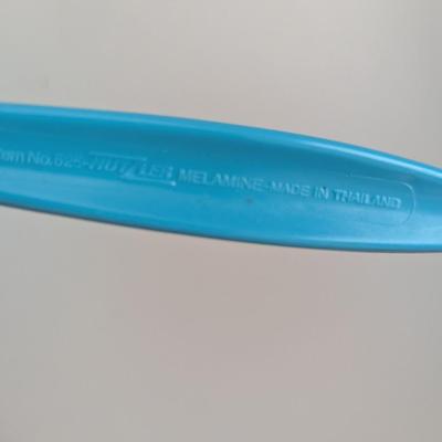 No. 525 Hutzler Melamine Blue Utensils