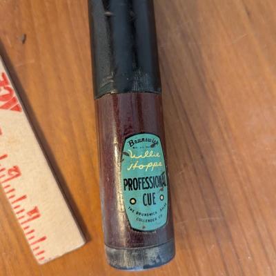 Brunswick Willie Hoppe Professional Cue Stick Needs A New Tip