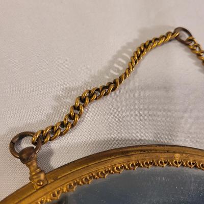 Victorian Style Trifold Vanity Mirror (LR-EL)