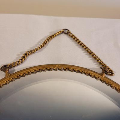 Victorian Style Trifold Vanity Mirror (LR-EL)