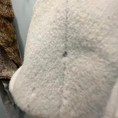 Vintage Blue Wool Coat W/Fur Collar & Matching Hat, Stetson Hat Plus More (LR-RG)