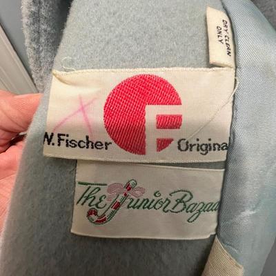 Vintage F.W. Fischer Wool Coat with Matching Hat, Plus Stetson Hat & More (LR-RG)
