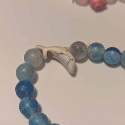 Colorful Bracelets With Animal Pendants Lot C