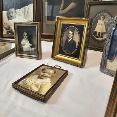 Collection of Various Family Portraits and Frames (K-JS)