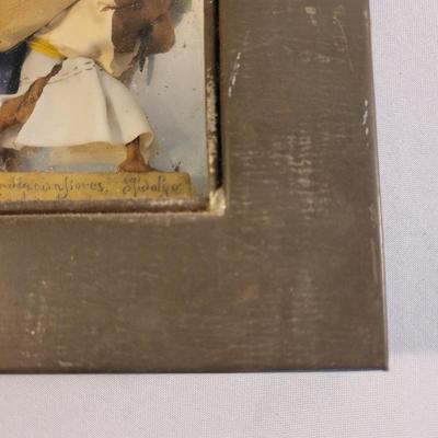 Two Pieces of Hispanic Wall Art (LR-EL)