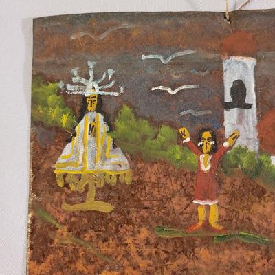 Two Pieces of Hispanic Wall Art (LR-EL)