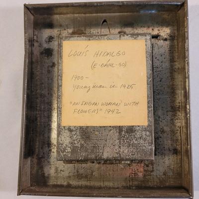 Two Pieces of Hispanic Wall Art (LR-EL)