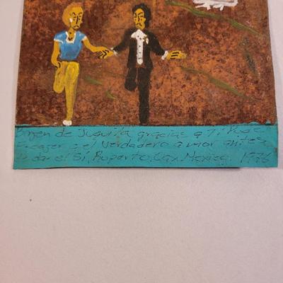 Two Pieces of Hispanic Wall Art (LR-EL)