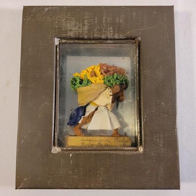 Two Pieces of Hispanic Wall Art (LR-EL)