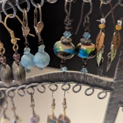 Hand Made Costume Earrings Lot F