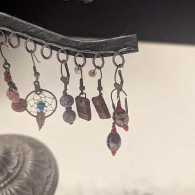 Hand Made Costume Earrings Lot G