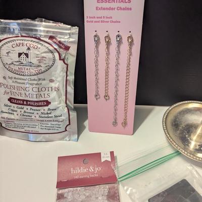 Assortment Of Earring Supplies Lot H