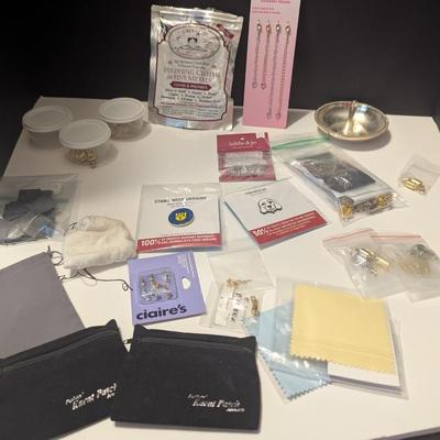 Assortment Of Earring Supplies Lot H