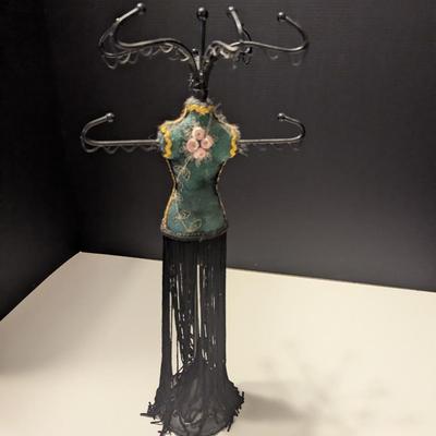 Flapper Style Beaded Jewelry Stand