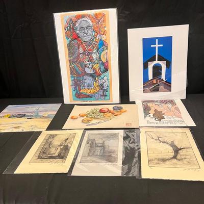Tommy Lee McGee/Sir Tom Foolery, Roy Vandam, John R. Dempsey & More Unframed Art (DR-RG)