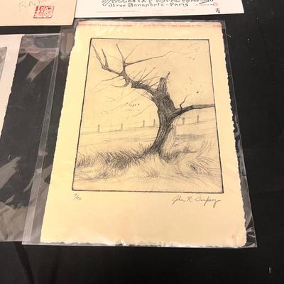 Tommy Lee McGee/Sir Tom Foolery, Roy Vandam, John R. Dempsey & More Unframed Art (DR-RG)