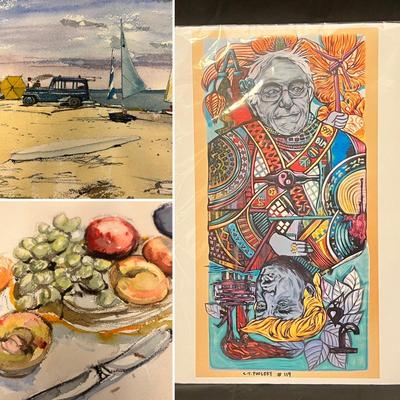 Tommy Lee McGee/Sir Tom Foolery, Roy Vandam, John R. Dempsey & More Unframed Art (DR-RG)