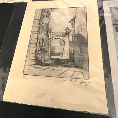 Tommy Lee McGee/Sir Tom Foolery, Roy Vandam, John R. Dempsey & More Unframed Art (DR-RG)