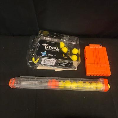 Nerf Rival Soft Dart Gun & More Plastic Guns (G-MG)