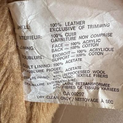 Men's Vintage Suede Jacket Size Large