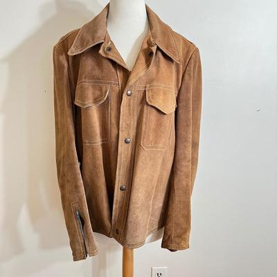 Men's Vintage Suede Jacket sz.44