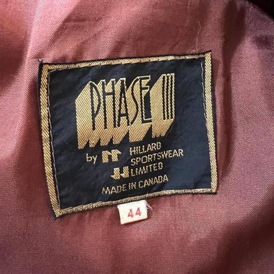 Men's Vintage Suede Jacket sz.44