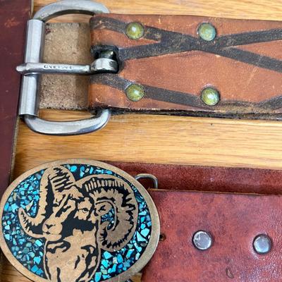 Big Lot Vintage men’s Accessories - Belts, Buckles, Boleros, Suspenders