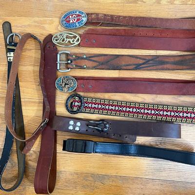 Big Lot Vintage men’s Accessories - Belts, Buckles, Boleros, Suspenders