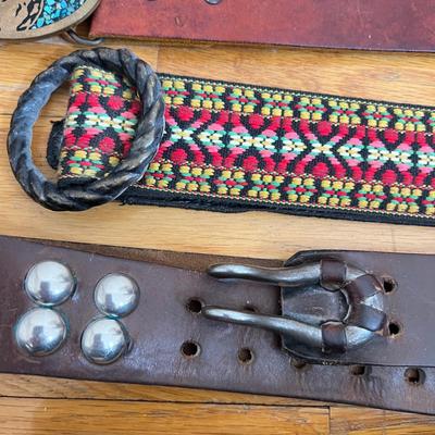 Big Lot Vintage men’s Accessories - Belts, Buckles, Boleros, Suspenders