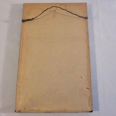 Antique Jewelry Box and Fashion Ads (LR-EL)