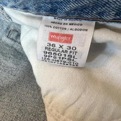 5 Pairs Men's Vintage Jeans Denim - Guess, Wrangler, Sheplers