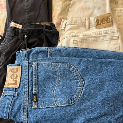 4 Pairs Men's Vintage Jeans Denim - Wrangler, Lee