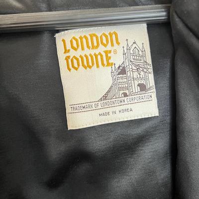 2 Men's Vintage Trench Coats 42 Long, 44 Reg.