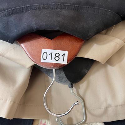 2 Men's Vintage Trench Coats 42 Long, 44 Reg.