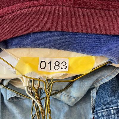 Lot of Men's Vintage Shirts Tops - Ocean Pacific, Levis, Izod