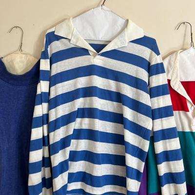 Lot of Men's Vintage Shirts Tops - Ocean Pacific, Levis, Izod