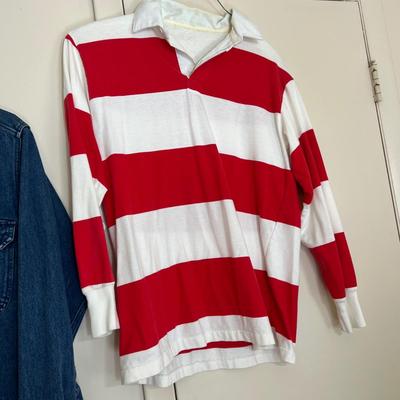 Lot of Men's Vintage Shirts Tops - Ocean Pacific, Levis, Izod