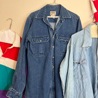 Lot of Men's Vintage Shirts Tops - Ocean Pacific, Levis, Izod