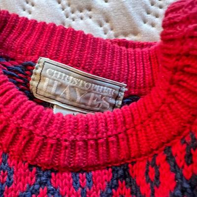 Men’s Vintage Sweaters Lot Sz. L