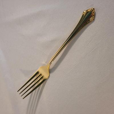 Roger Bros. 54 Piece Gold Plate Flatware (K-EL)