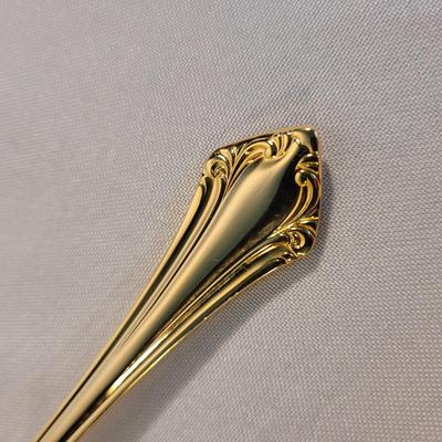 Roger Bros. 54 Piece Gold Plate Flatware (K-EL)