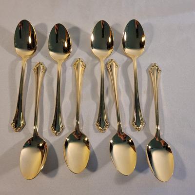 Roger Bros. 54 Piece Gold Plate Flatware (K-EL)
