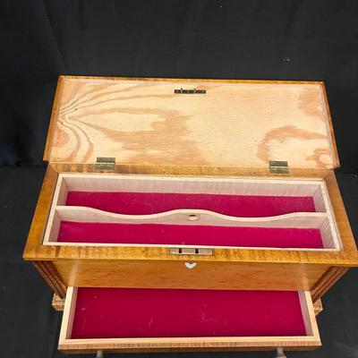 Two Wooden Jewelry Boxes (G-MG)