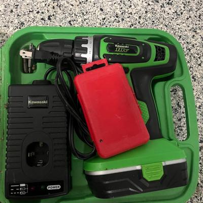 Outdoor Yard Tools & Kawasaki Cordless Drill (G-MG)