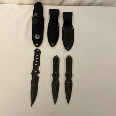 Garmin Etrex, Throwing Knives & Swiss Army Knives (G-MG)