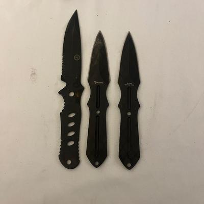 Garmin Etrex, Throwing Knives & Swiss Army Knives (G-MG)