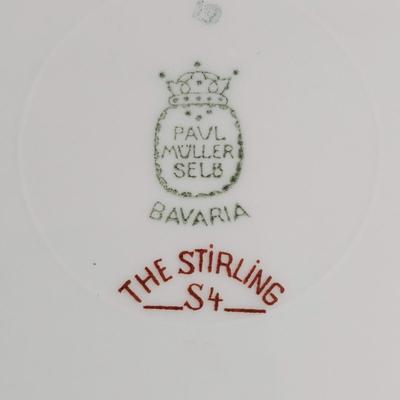 Eight Piece Place Setting Bavarian China 'The Stirling' (K-JS)
