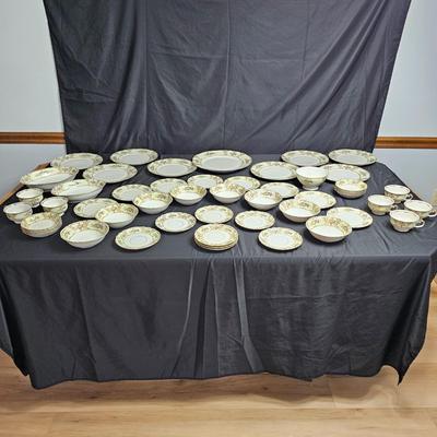 Eight Piece Place Setting Bavarian China 'The Stirling' (K-JS)