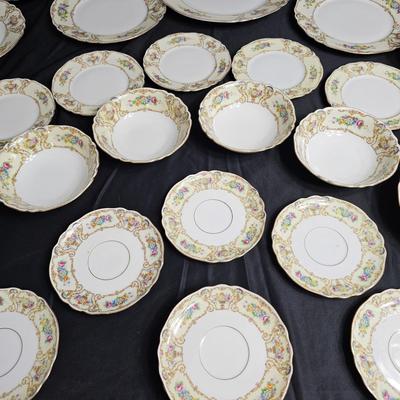 Eight Piece Place Setting Bavarian China 'The Stirling' (K-JS)