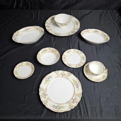 Eight Piece Place Setting Bavarian China 'The Stirling' (K-JS)
